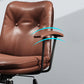 Modern Office Chair Fixed Arms Desk Chair with Wheels for Home