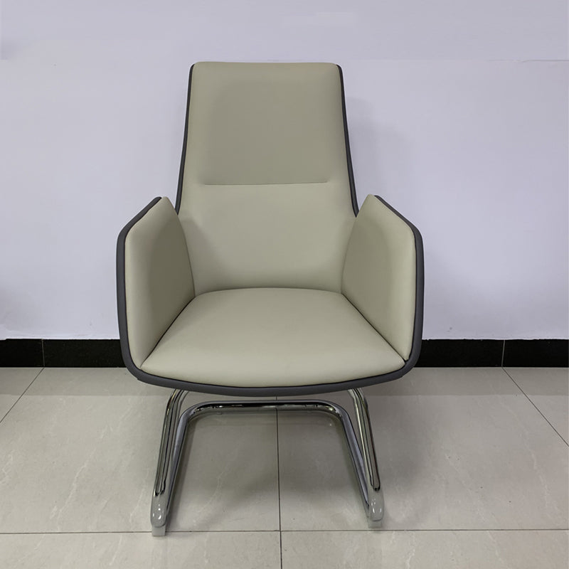 オフィス用ホイールを備えたアームレスオフィスチェアカンファレンスチェア