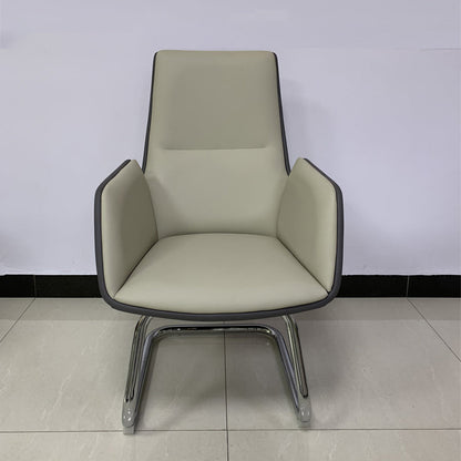 オフィス用ホイールを備えたアームレスオフィスチェアカンファレンスチェア