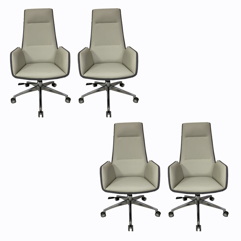 オフィス用ホイールを備えたアームレスオフィスチェアカンファレンスチェア