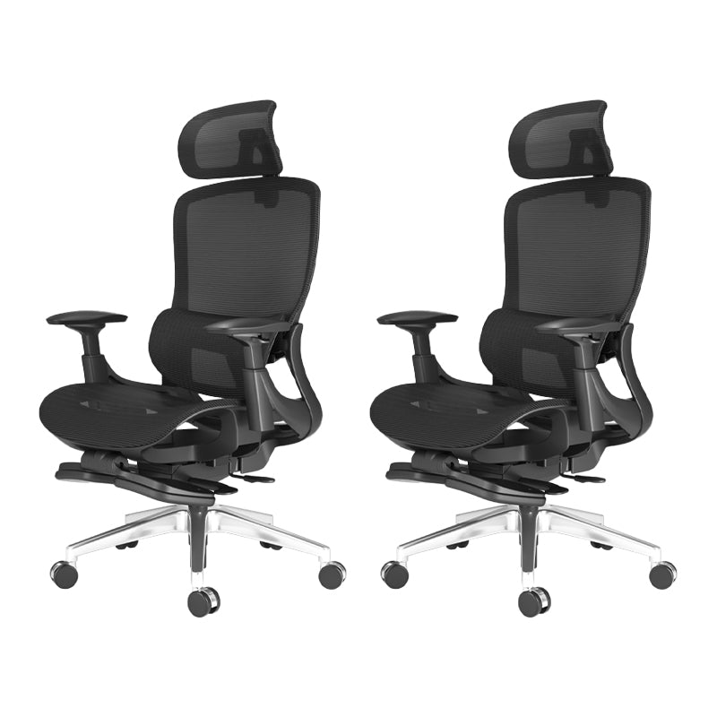 Adjustable Arms Office Chair Mesh Desk Chair with Wheels for Home