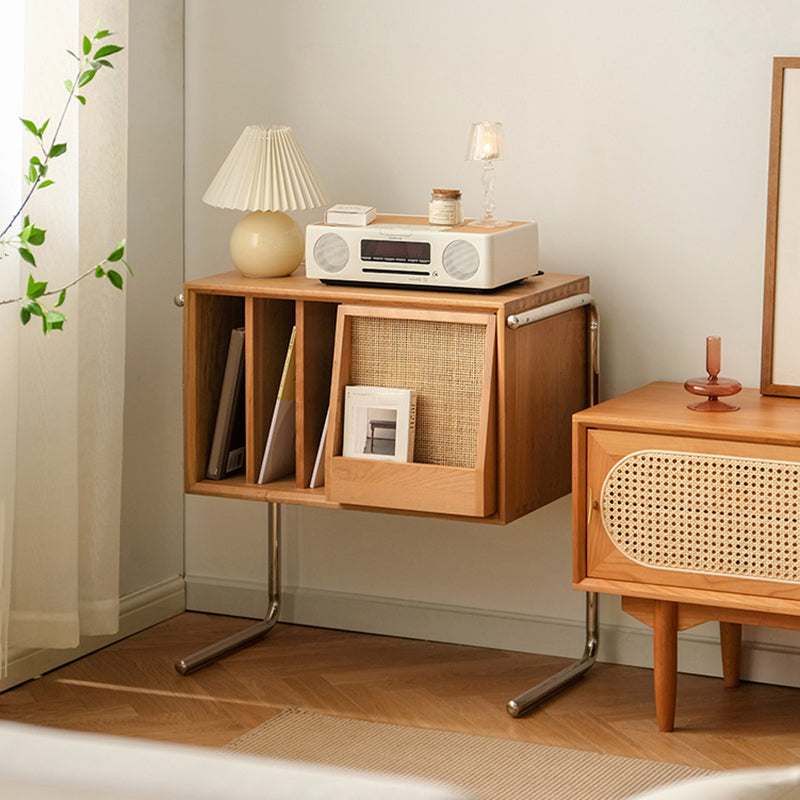 Moderner Stil Massivholz Bücherregal geschlossener Bücherregal mit Tür