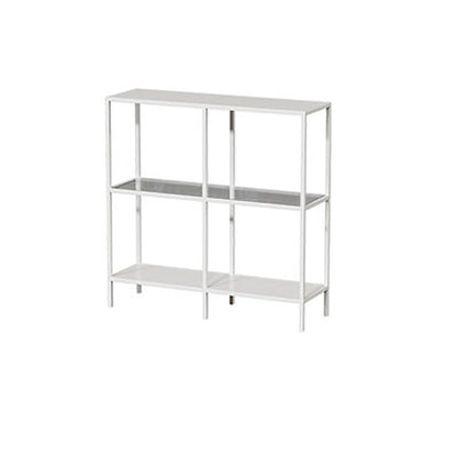 Bibliothèque horizontale en métal horizontale moderne avec étagères