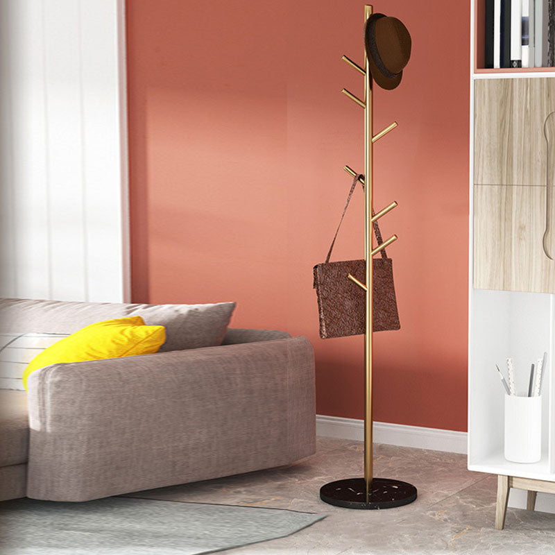 Supporto per sala indipendente con glam metallica con ganci