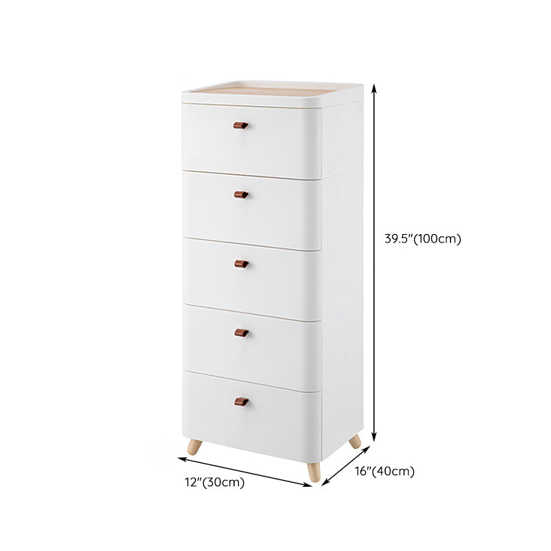 Archivo de cajones de archivos de plástico modernos para la oficina para la oficina