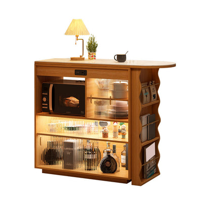 Set tavolo e sgabello da bar 1/2/3 pezzi contemporaneo completamente naturale