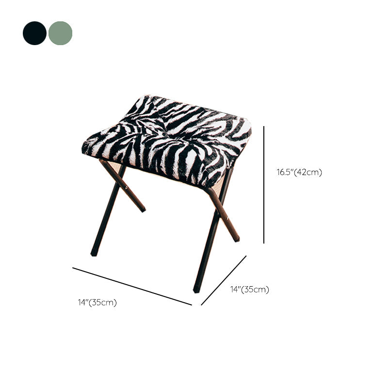 Sedia reclinabile contemporanea in pelle incollata e base in metallo