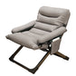 Contemporary Indoor Ergonimic Recliner with Metal Base and Storage Bag
