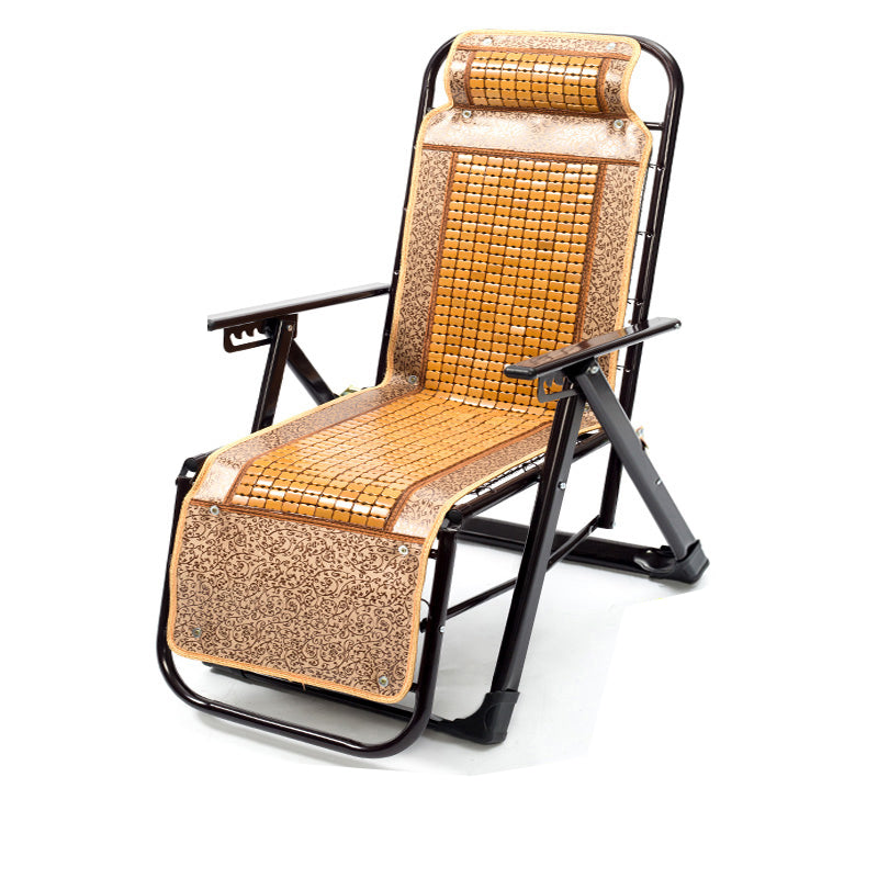 Contemporary Indoor Recliner Chair in Metal Rocker Base with Arms Yellow Clearhalo 'Chairs & Seating' 'furn' 'furn_recliners' 'Furniture' 'Living Room Furniture' 'Recliners' 7616950