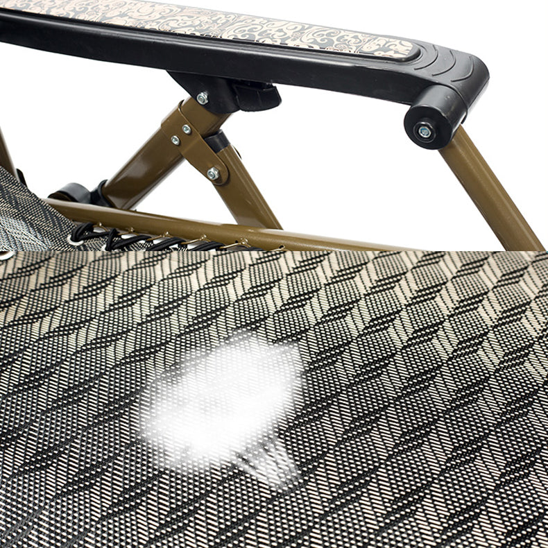 Contemporary Indoor Recliner Chair in Metal Rocker Base with Arms Clearhalo 'Chairs & Seating' 'furn' 'furn_recliners' 'Furniture' 'Living Room Furniture' 'Recliners' 7616960