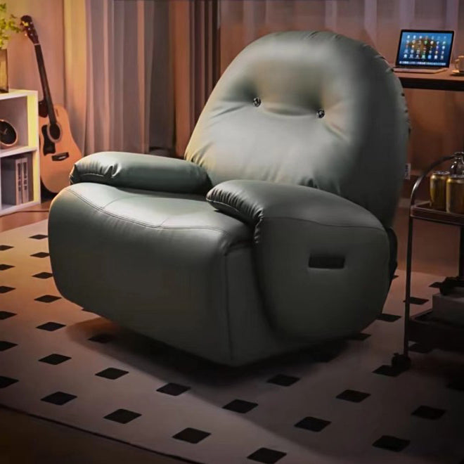 Fucile in pelle reclinabile reclinabile poltrona poltrone reclinabili con archiviazione