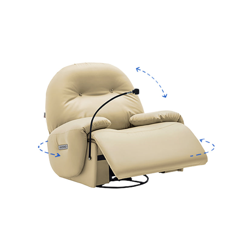 Fucile in pelle reclinabile reclinabile poltrona poltrone reclinabili con archiviazione