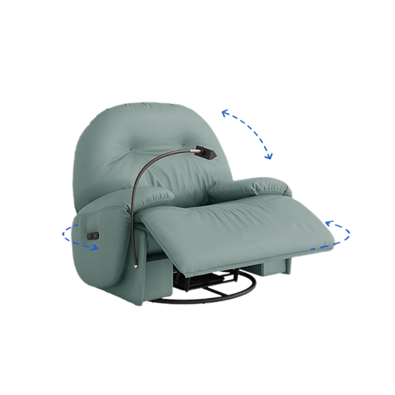 Fucile in pelle reclinabile reclinabile poltrona poltrone reclinabili con archiviazione