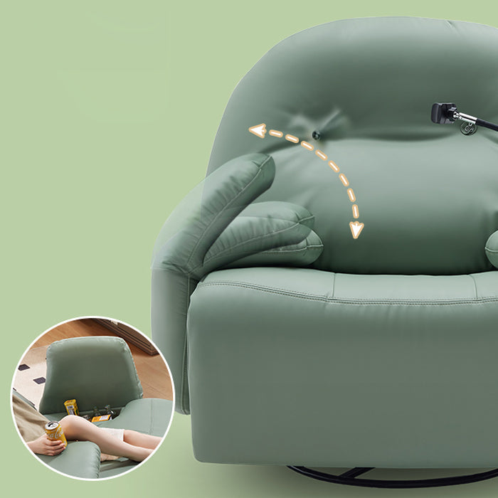 Fucile in pelle reclinabile reclinabile poltrona poltrone reclinabili con archiviazione