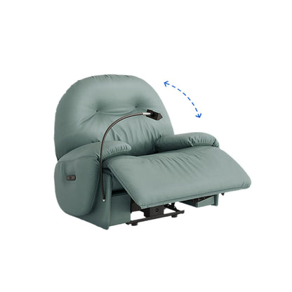 Fucile in pelle reclinabile reclinabile poltrona poltrone reclinabili con archiviazione