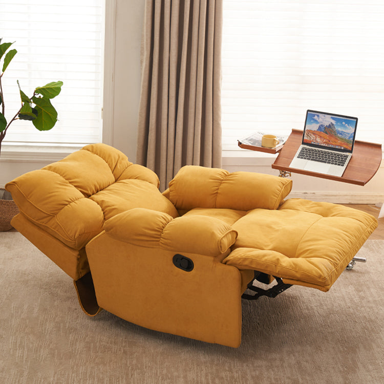 Polyester blend standaard recliner verstelbare ligstoelen met lumbale ondersteuning