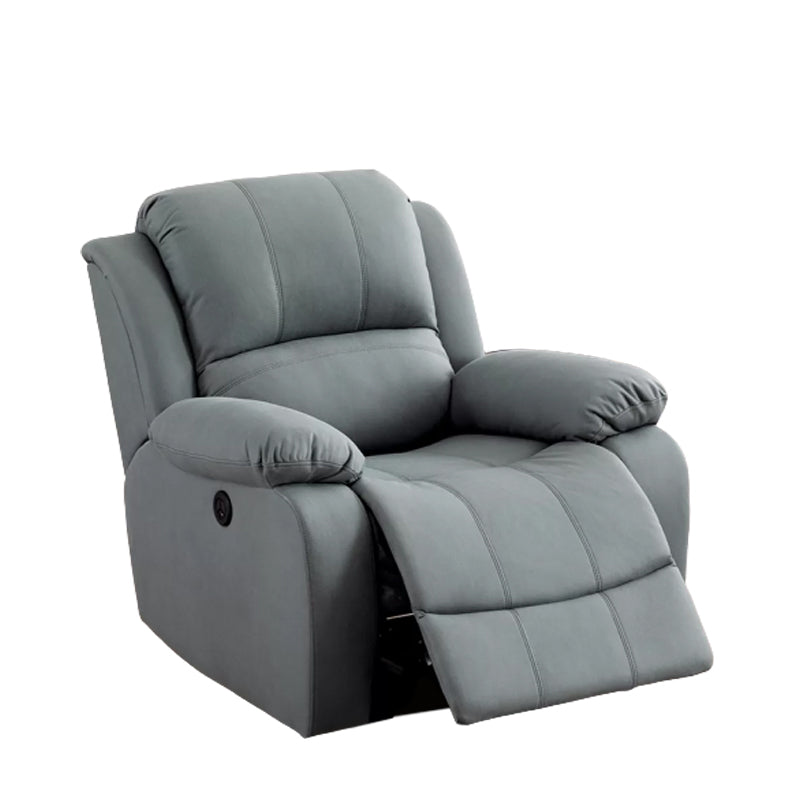 Sedia reclinabile regolabile reclinabile standard in pelle con supporto lombare