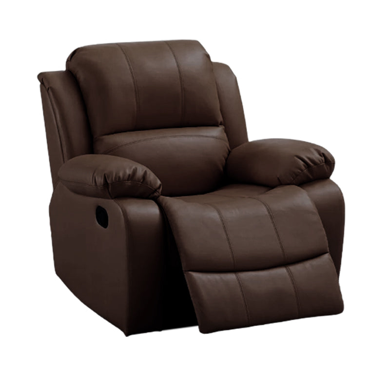 Sedia reclinabile regolabile reclinabile standard in pelle con supporto lombare