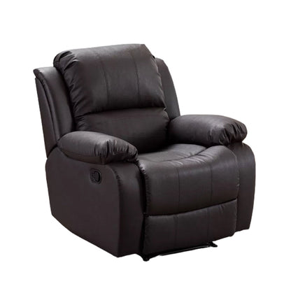 Sedia reclinabile regolabile reclinabile standard in pelle con supporto lombare