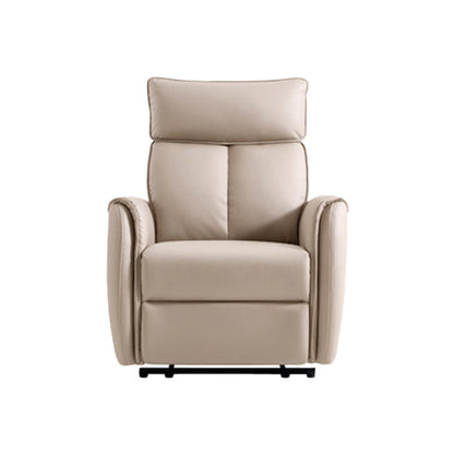 Faux lederen standaard recliner power-push botton recliner stoel met opslag