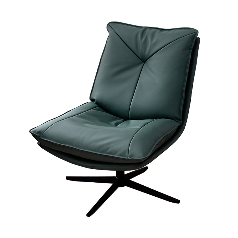 Faux Leather Standard Recliner Swivel Base Recliner Chair Solid Color Clearhalo 'Chairs & Seating' 'furn' 'furn_recliners' 'Furniture' 'Living Room Furniture' 'Recliners' 7617230