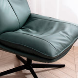 Faux Leather Standard Recliner Swivel Base Recliner Chair Solid Color Clearhalo 'Chairs & Seating' 'furn' 'furn_recliners' 'Furniture' 'Living Room Furniture' 'Recliners' 7617237