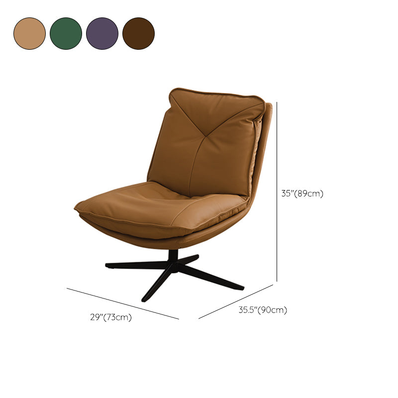 Faux Leather Standard Recliner Swivel Base Recliner Chair Solid Color Clearhalo 'Chairs & Seating' 'furn' 'furn_recliners' 'Furniture' 'Living Room Furniture' 'Recliners' 7617239