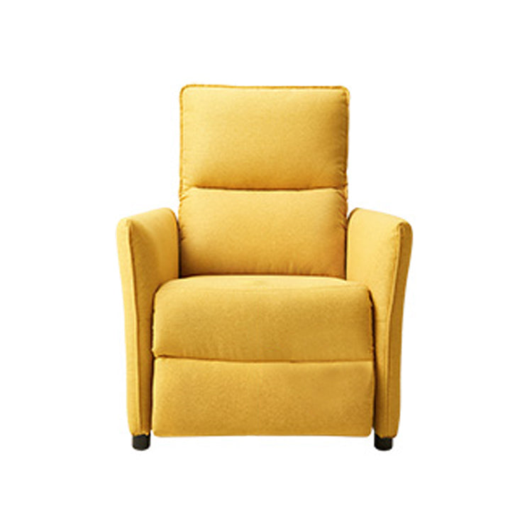 リネン標準リクライニングチェアソリッドカラー位置ロックリクライナーチェア