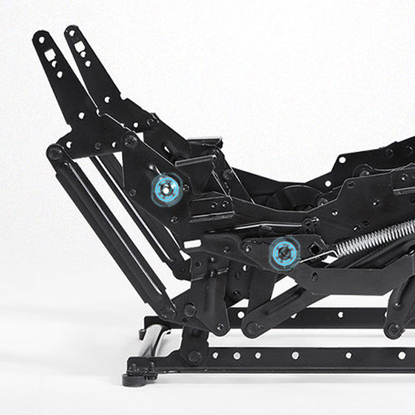 リネン標準リクライニングチェアソリッドカラー位置ロックリクライナーチェア