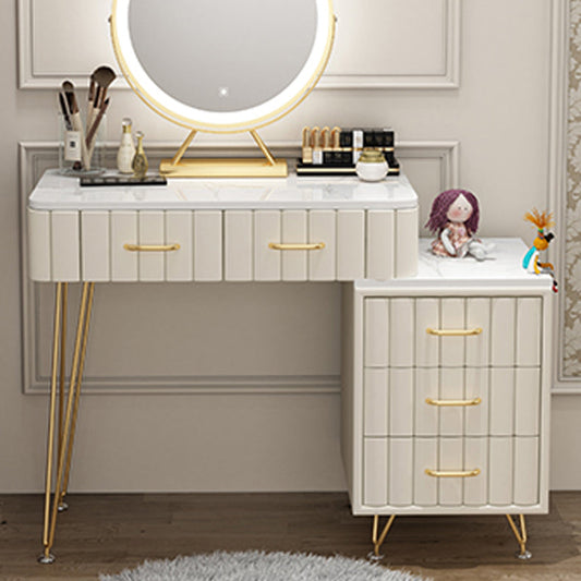 Slate Vanity Desk Removable Vanity Makeup Vanity Set for Bedroom Clearhalo 'Bedroom Furniture' 'furn' 'furn_makeup_vanities' 'Furniture' 'Makeup Vanities' 'makeup_vanities' 7617754