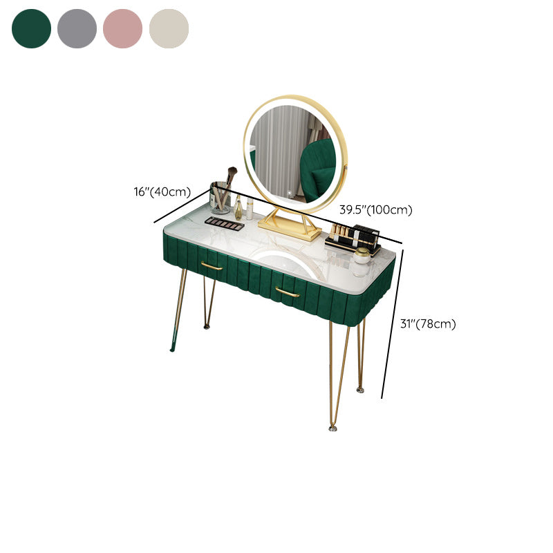 Slate Vanity Desk Removable Vanity Makeup Vanity Set for Bedroom Clearhalo 'Bedroom Furniture' 'furn' 'furn_makeup_vanities' 'Furniture' 'Makeup Vanities' 'makeup_vanities' 7617779