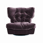 Wood Frame Swivel Standard Recliner Solid Color Recliner Chair