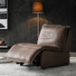 Vaste kleur recliner stoel metaal fram swivel rocker recliner zonder armen