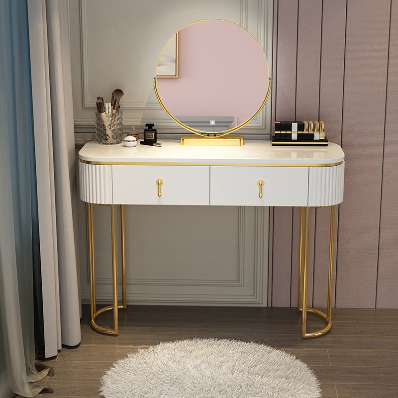 Wooden Vanity Desk Storage Box Vanity Makeup Vanity Set for Bedroom