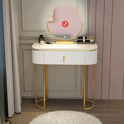 Wooden Vanity Desk Storage Box Vanity Makeup Vanity Set for Bedroom