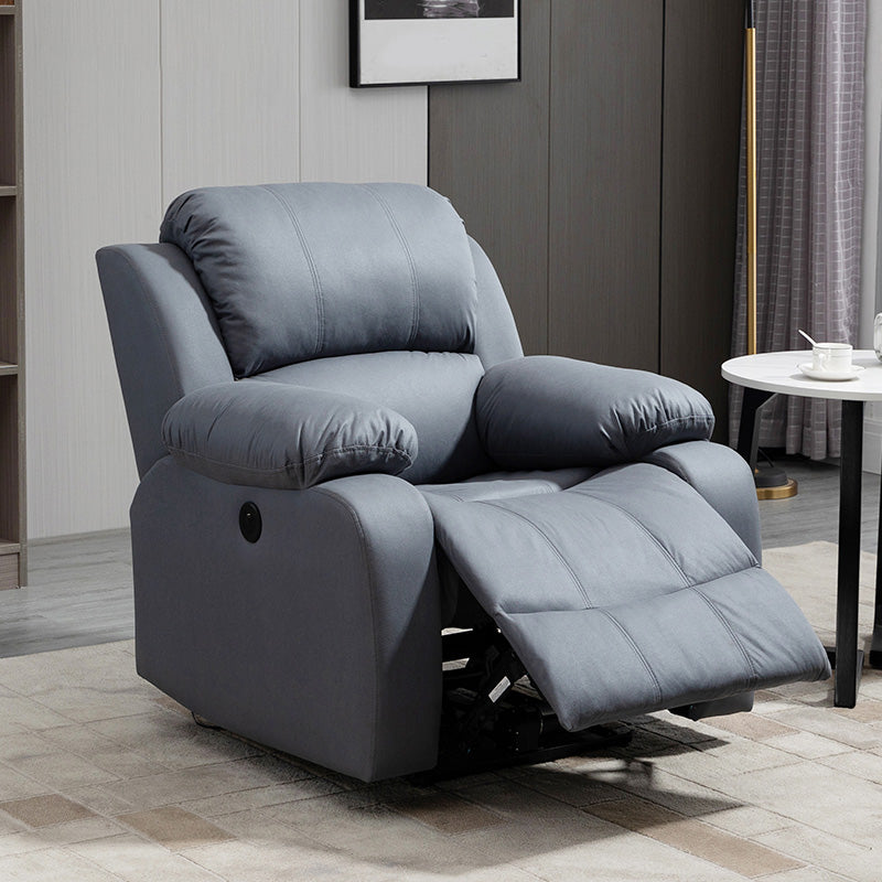 Sedia a reclinabile in pelle solida da 36,61 ".