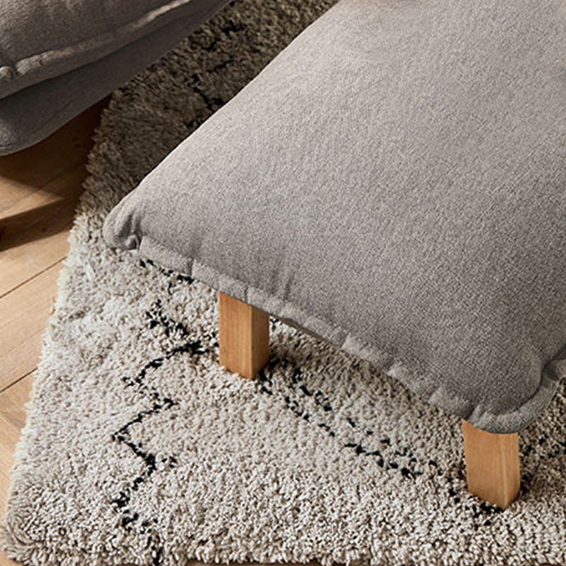 Linen Standard Recliner Solid Wood Recliner Chair for Living Room Clearhalo 'Chairs & Seating' 'furn' 'furn_recliners' 'Furniture' 'Living Room Furniture' 'Recliners' 7618158