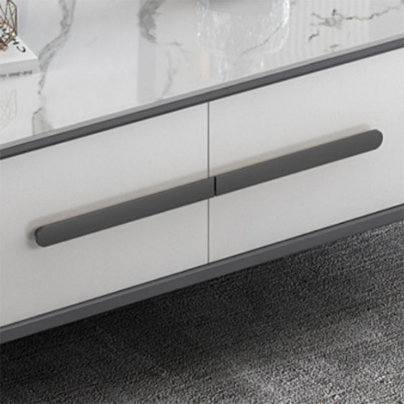 Contemporary Media Console Stone TV Media Console for Living Room Clearhalo 'furn' 'furn_tv_stands_entertainment_centers' 'Furniture' 'Living Room Furniture' 'TV Stands & Entertainment Centers' 'TV Stands & Media Storage Furniture' 'tv_stands_entertainment_centers' 7618170