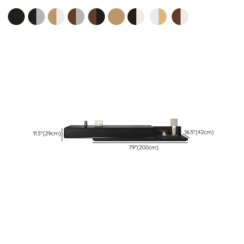 Wooden TV Stand Console Scandinavian Media Console with 3 Drawers Clearhalo 'furn' 'furn_tv_stands_entertainment_centers' 'Furniture' 'Living Room Furniture' 'TV Stands & Entertainment Centers' 'TV Stands & Media Storage Furniture' 'tv_stands_entertainment_centers' 7618221