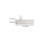 Houten tv -standaard console eigentijdse mediaconsole voor woonkamer