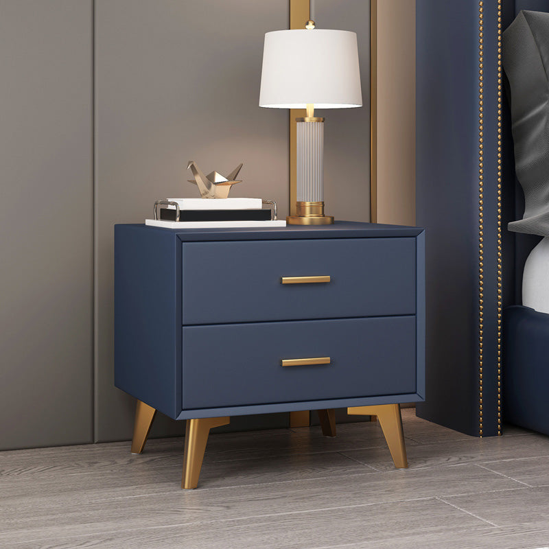Comodino da tavolo da tavolo da notte moderno con 2 cassetti