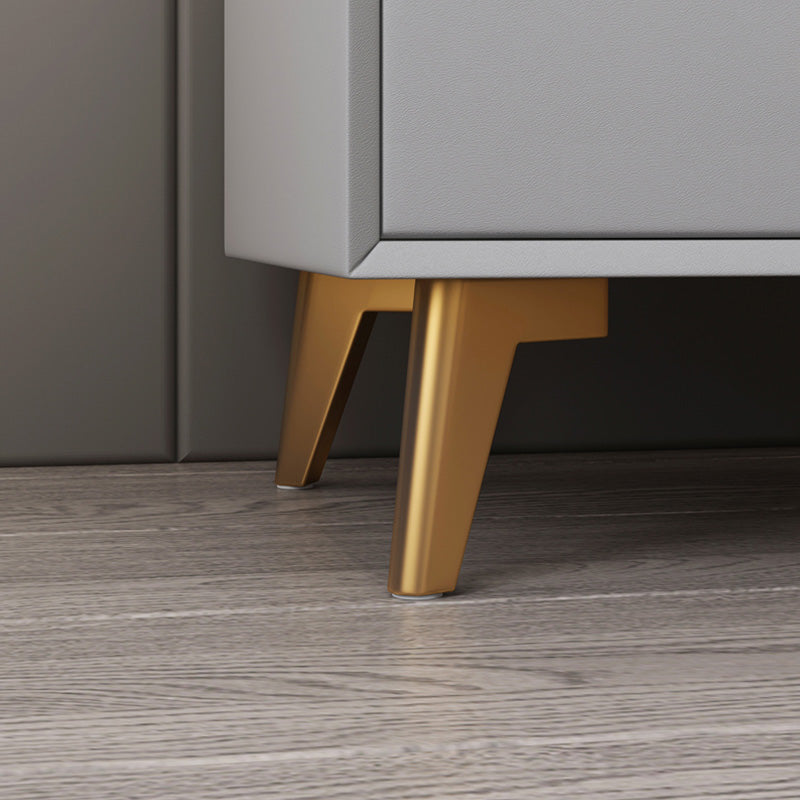 Comodino da tavolo da tavolo da notte moderno con 2 cassetti