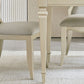 Glam Rectangle Dining Table White Faux Marble Tabletop for Home Clearhalo 'Dining Tables & Seating' 'Dining Tables' 'dining_table' 'furn' 'furn_dining_table' 'Furniture' 'Kitchen & Dining Furniture' 7618408
