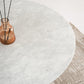 Modern Round Marble Top Dining Table with Metal Pedestal Base Clearhalo 'Dining Tables & Seating' 'Dining Tables' 'dining_table' 'furn' 'furn_dining_table' 'Furniture' 'Kitchen & Dining Furniture' 7618508