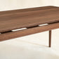 Modern Rectangle Dinner Table Brown Solid Wood Tabletop for Living Room Clearhalo 'Dining Tables & Seating' 'Dining Tables' 'dining_table' 'furn' 'furn_dining_table' 'Furniture' 'Kitchen & Dining Furniture' 7618548