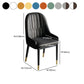 Glam Style Dining Chair Leather Parsons Side Chair for Living Room Clearhalo 'Dining Chairs' 'Dining Tables & Seating' 'dining_chair' 'furn' 'furn_dining_chair' 'Furniture' 'Kitchen & Dining Furniture' 7618697