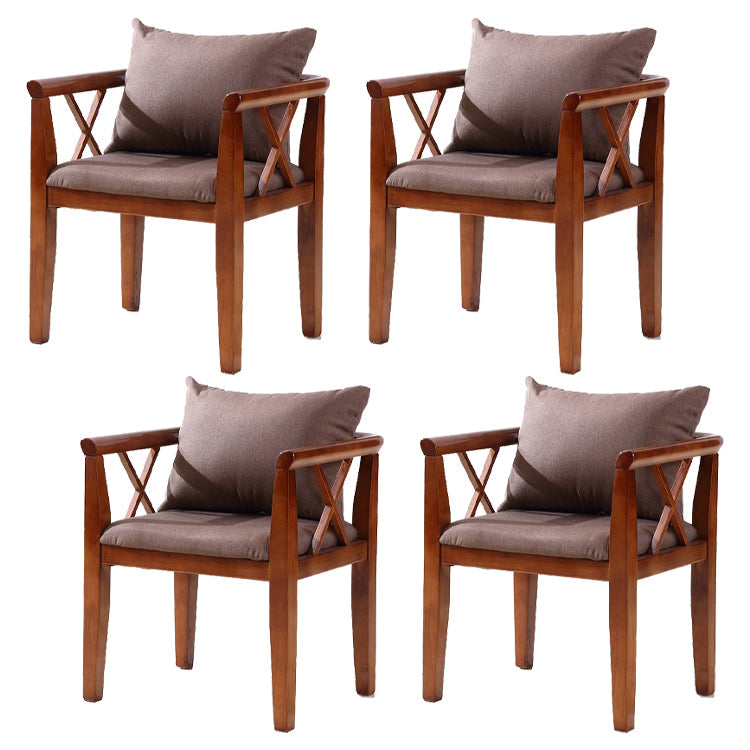 Sedia da pranzo in stile tradizionale sedia a braccio sala da pranzo in legno per hotel