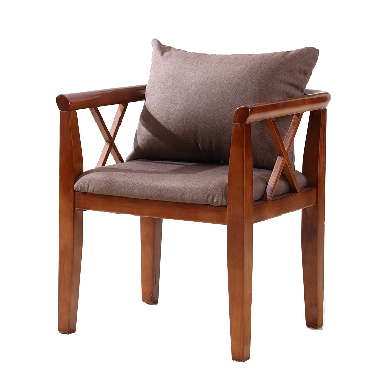 Sedia da pranzo in stile tradizionale sedia a braccio sala da pranzo in legno per hotel