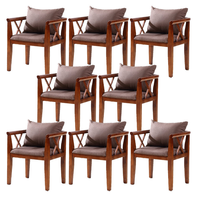 Sedia da pranzo in stile tradizionale sedia a braccio sala da pranzo in legno per hotel