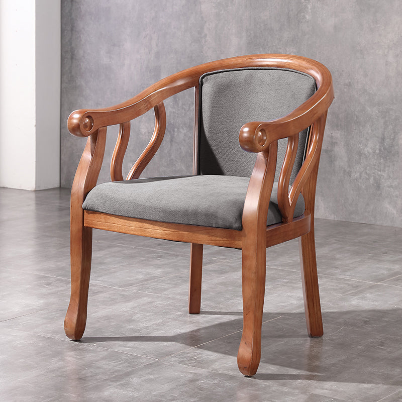 Sedia da pranzo in stile tradizionale sedia a braccio sala da pranzo in legno per hotel